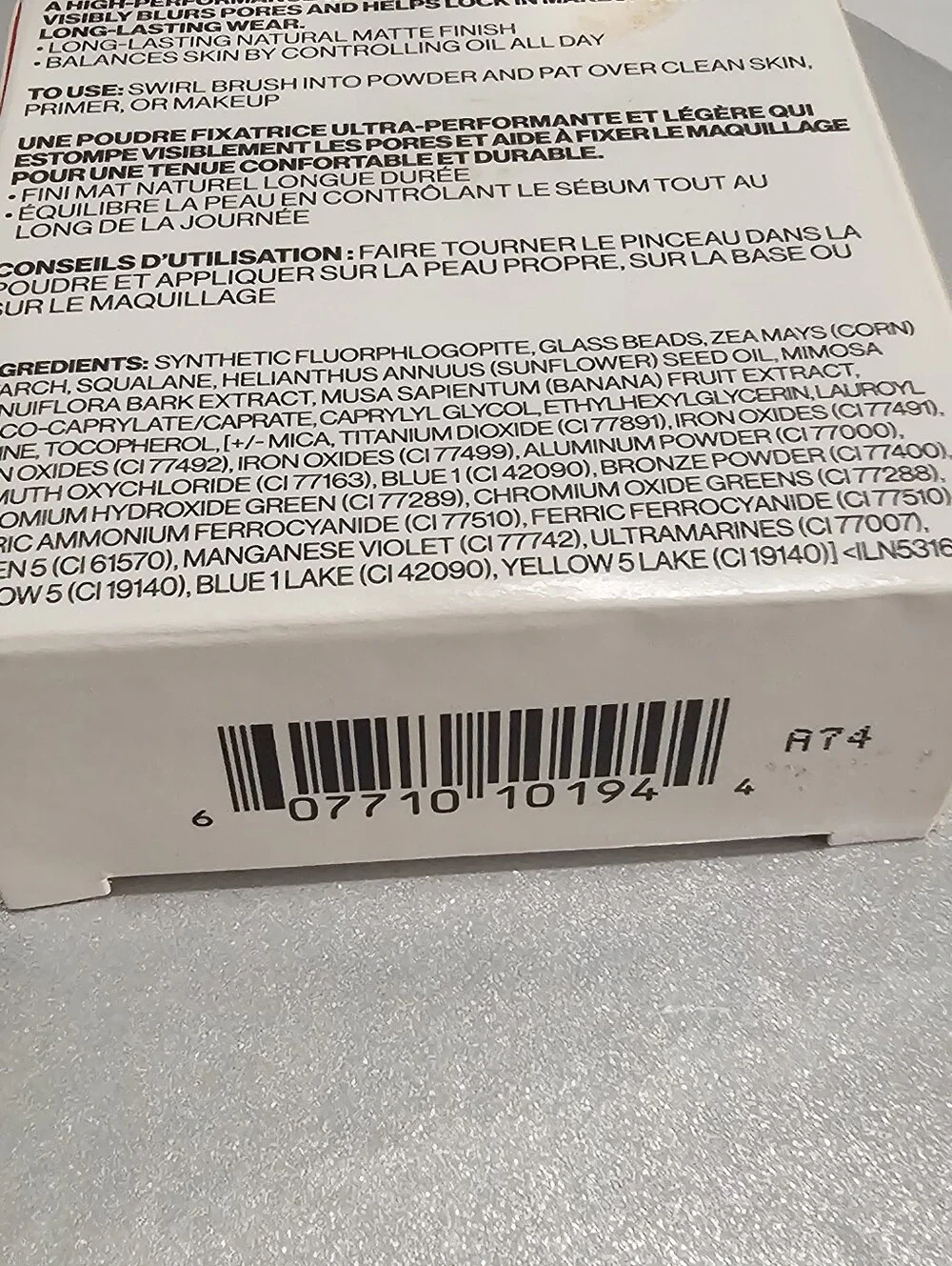 Smashbox skin-balancing setting powder - Translucent Light